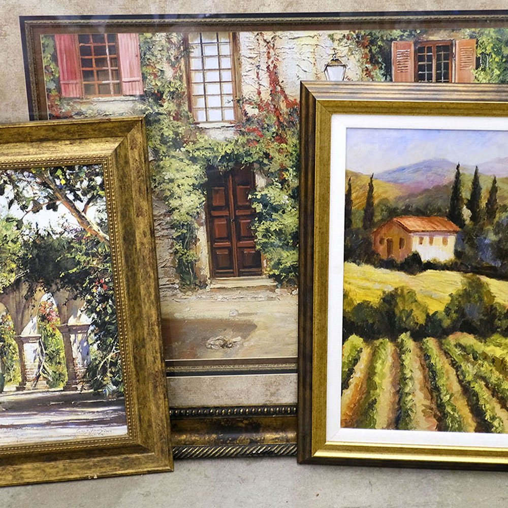 Italian countryside paintings